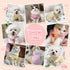 2 Pack Striped Small Dog T Shirt Cute Cherry Girl Dog Clothes for Small Dogs Cats Breathable Soft Cotton Pet Puppy Sleeveless Vest Spring Summer Doggy Outfits(Pink+Yellow,Medium)