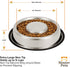 Neater Pet Brands Stainless Steel Slow Feed Bowl, Non-Tip & Non-Skid, 5 Cup for Dog Food Gulping