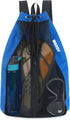 WANDF Mesh Drawstring Swim Bag, Backpack for Swimming, Gym, and Workout Gear