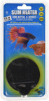 Hydor 7.5-watt Betta Bowl Slim Fish Tank Heater, black, 3.5 inches round; For 2-5 gallon tanks