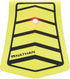 Nathan Mag Strobe Clip-On, Safety Yellow/Black