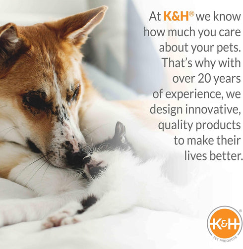 K&H Pet Products Cooling Elevated Dog Bed - Outdoor Raised Dog Bed with Washable Breathable Mesh, Medium Realtree Edge