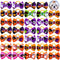 20pcs/10 Pairs Dog Hair Bows for Halloween, Rhinestone Bling Puppy Grooming Accessories
