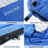 Sleeping Bag, 3-4 Seasons Warm Lightweight Waterproof with Compression Sack for Adults & Kids