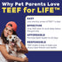 Packets Protektin42 1 Packet 30 TEEF FOR LIFE Refill Prebiotic Dental Powder for Dogs, Plant-derived, clinically-Proven