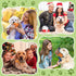 Funtery 4 Pcs Hedgehog Squeaky Dog Toy, Soft Animal Plush Hedgehog Chew Toy for Aggressive Chewers, 7.87 Inches