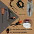 Fire Starter for Campfires, Flint and Steel Kit, Ferro Rod Survival Kit with Fast Fire Stick