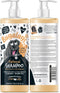 Oatmeal & Aloe Vera Dog Shampoo, Professional Vegan Pet Shampoo & Conditioner for Smelly Dogs