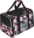 Petmolico Airline Approved Cat and Dog Carrier, Soft Travel Carrier with 3 Open Doors and Mesh Windows for Pets 16 lbs