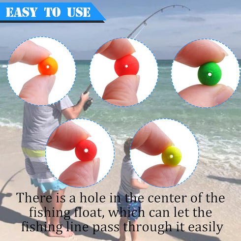 Pompano Rig Floats Fishing Floats Snell Floats for Surf Fishing, Live Bait Float, Walleye Rig Making Accessories