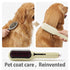 2-in-1 Electric Pet Grooming Brush with Coconut Oil Conditioner Spray, Professional Hair Styling Tool for Medium