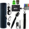 Golf Essentials Kit, Includes Towel, Cleaning Brush, TRI-LINE Ball Alignment Kit, Divot Repair Tool, Ball & Tee Holder