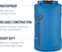 Sea to Summit Big River Dry Bag - Ultra-Durable Roll-Top Dry Storage, 3 Liter in Royal Blue