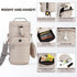 40 Water Bottle Carrier Bag with Strap, Sling Bag for Walking, Hiking, Cycling, Black, Ounces