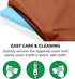 Furhaven Water-Resistant Cooling Gel Dog Bed - Medium/Small Dogs, Removable Washable Cover, Indoor/Outdoor, Chestnut