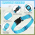 12 Sets Goat Collars with Bells, Adjustable Nylon Dog Bell Collar with Quick Release Buckle for Small Farm Animals,