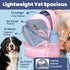 Backpack 2 Dog Travel Bag for Supplies - Complete Dog Diaper Bag with BPA-Free Travel Bowls, Treat Pouch, Food