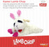 Multipet Easter Bunny Ears Lamb Chop Dog Toy - 11"