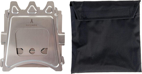 WoodFlame Ultra Lightweight Portable Camping Stove, Backpacking Wood Burning Stove with Carry Case