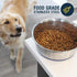Our Pets Durapet Stainless Steel Bowl, 5 Cups, 6.9" x 6.9" x 2.5"
