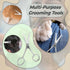 ARSUK Dog Scissors for Grooming Face and Paws, Blunt Rounded Tip, 4.5-Inch Stainless Steel for Cats and Dogs
