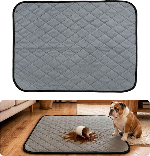 Soutng Holden (72x72(1 Pack)) Washable Pee Pads for Dogs,Waterproof Dog Training Pads,Playpen Mat,Non-Slip Potty