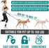 PetAmi Hands Free Dog Leash, Dog Running Leash Belt for Walking Jogging, Zipper Pouch Fanny Pack with Poop Bag Dispenser