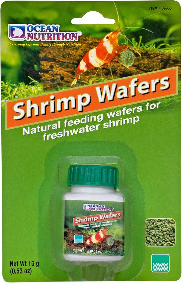 Ocean Nutrition Shrimp Wafers - Sinking Shrimp Food for Freshwater Shrimp Tank