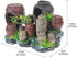 Saim Aquarium Decorations, Artificial Antique Barrels Crafts for Fish Tank Ornament.