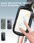 7 ROCKBROS Bike/Bicycle Phone Front Frame Bag, Waterproof, Tube Bag,Cycling Pouch, Bike Accessories for Men Compatible