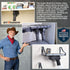 U2 Stinger Gun Magnet Mount, Magnetic Gun Mount Holster with Inner Barrel Support, Gun Magnets for Car, Truck, Safe