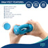 Good Scout Cage Ball Dog Fetch Toy - Indoor and Outdoor Rubber Toy for Medium and Large Dogs