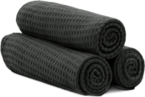 S&T INC. Microfiber Sweat Towel for Gym, Yoga Towel for Home Gym, 3 Pack Workout Towels