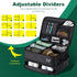 HIMAL HIMAL 2 Layer Golf Trunk Organizer, Collapsible Waterproof Car Golf Bag with Ventilation Compartment