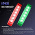 12V (1 1 RVZONE Boat Navigation Lights, Marine Boat Stern Lights for Boats Waterproof Marine Bow Lighting for Pontoon