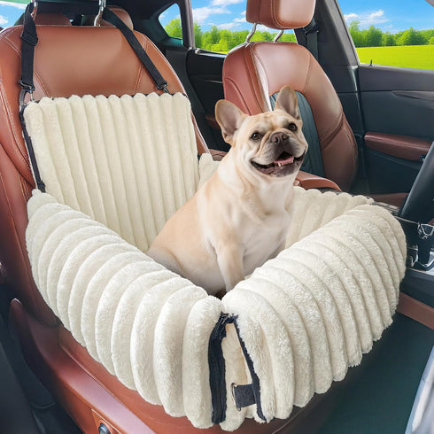 MIXJOY 6-in-1 Dog Car Seat for Small/Medium Dogs up to 25 lbs,