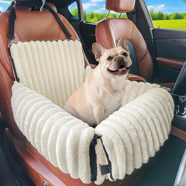 MIXJOY 6-in-1 Dog Car Seat for Small/Medium Dogs up to 25 lbs,