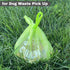 (500 (500 Cat Litter Waste Bags Biodegradable ct., Green) Bulk Dog Poop Bags with Easy Tie Handles Earth-Friendly