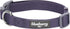 Blueberry Pet Adjustable Bandana Collar with Embroidered Name Tag – Eco-Friendly Quick-Release Buckle, Greyish-Purple,