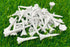 NorthPointe Plastic Golf Tees 1 ½” - Short Tees for Irons, Par Threes, Hybrids, Driving Range - Pack of 50 or 100