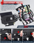 LIVANS Roll Up IFAK Pouch, Medical Drop Dump Pouch MOLLE First Aid Pouches Tactical Dangler Pouches Belt IFAK Bag