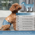 Diapers,5 Pack JoyDaog Reusable Dog Belly Bands for Male Dogs Premium Washable Dog Diapers Male Doggie Nappies Wrap,L