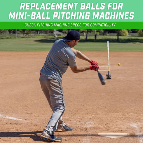20 50 Pack GoSports Mini Foam Baseballs - or for Pitching Machines and Batting Accuracy Training