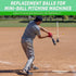 20 50 Pack GoSports Mini Foam Baseballs - or for Pitching Machines and Batting Accuracy Training