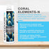 Continuum Aquatics Coral Elements N Nutrient Supplement for Live Corals & Reef Aquarium, 250-ml