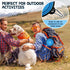 Collapsible Dog Bowls for Travel, 2-Pack Portable Water Bowls for Dogs Cats, BPA Free with Carabiners
