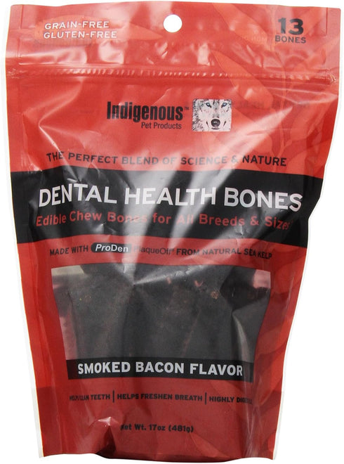 Indigenous Dental Health Bones, Smoked Bacon Flavor