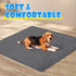 2 Pack 72"x72" Extra Large Washable Pee Pads for Dogs Reusable Dog Mat for Floor Non-Slip Waterproof Pee Pads for Dogs