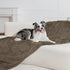 gogobunny Waterproof Plush Long Faux Fur Pet Throw Blanket, Ultra Soft Fluffy Bed Couch Cover, Washable - Premium