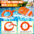 Water Rescue Throw Bag with 50FT Rope, High Visibility Emergency Rescue Rope for Kayaking